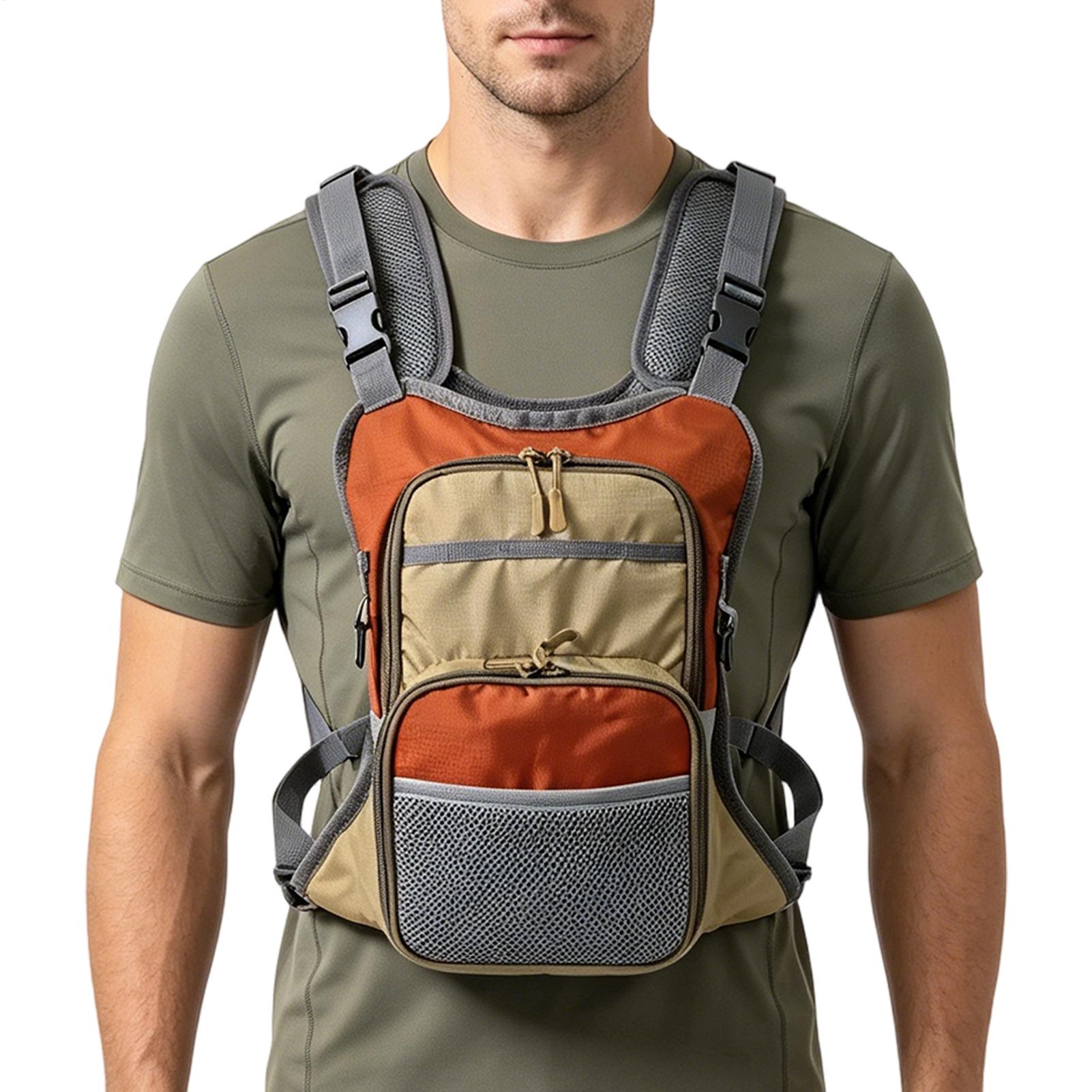 Running Gear Storage - 방수 내구성 낚시 가슴팩 내마모성 낚시