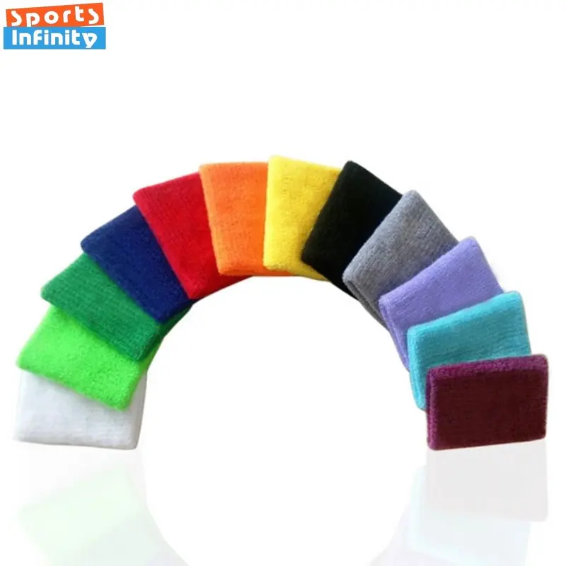 Sweat Band Wrist - 여성용 손목 밴드 스포츠 스웨트 밴드