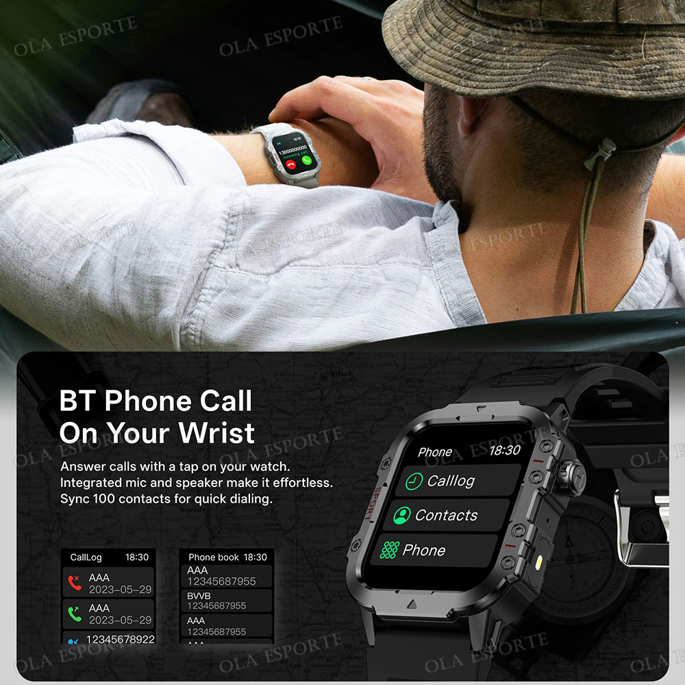 2026 군용 아웃도어 스마트워치 남성용 GPS 손전등 - Gps Running Watch 리뷰 및 가격