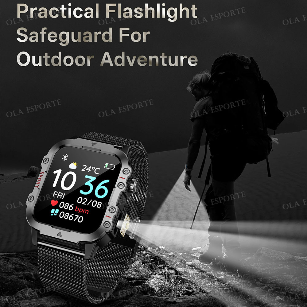 2026 군용 아웃도어 스마트워치 남성용 GPS 손전등 - Gps Running Watch 리뷰 및 가격