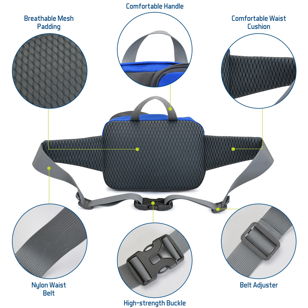 1PCSFanny Pack 허리 가방 - 휴대폰 및 물 - Running Gear Storage 리뷰 및 가격