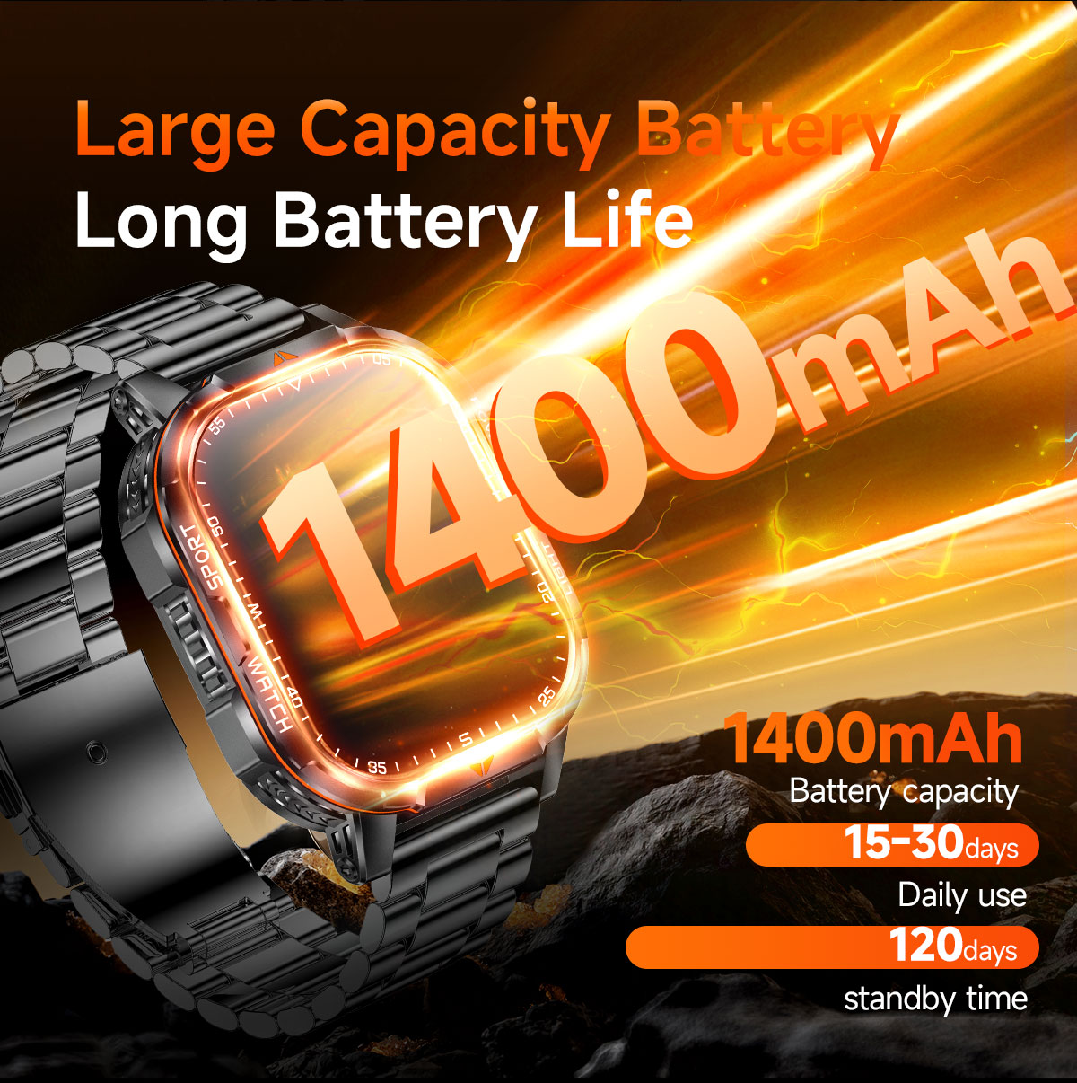 2026년 신형 1400mAh 초대용량 배터리 스마트워 - Gps Running Watch 리뷰 및 가격