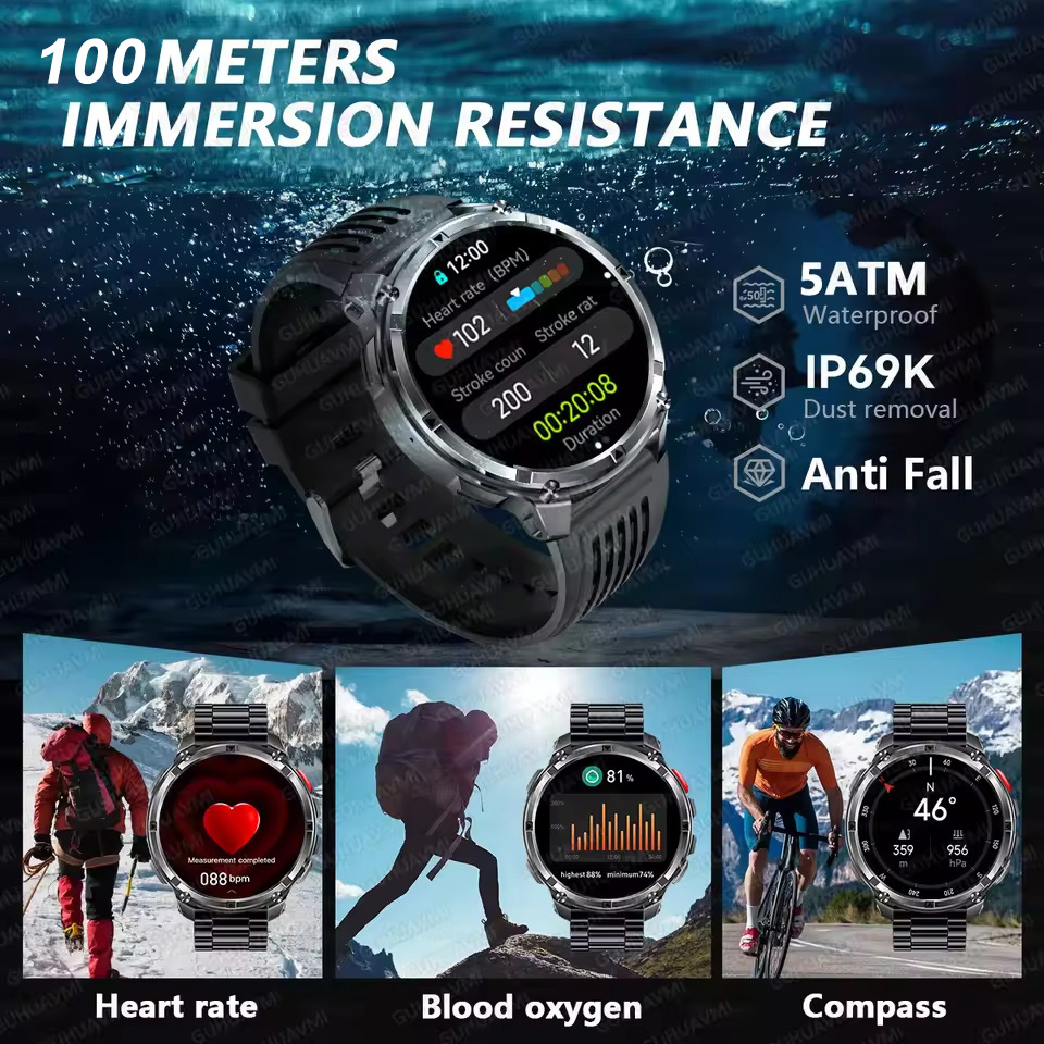T-REX 3 밀리터리 스마트워치 남성용 1100mAh - Gps Running Watch 리뷰 및 가격