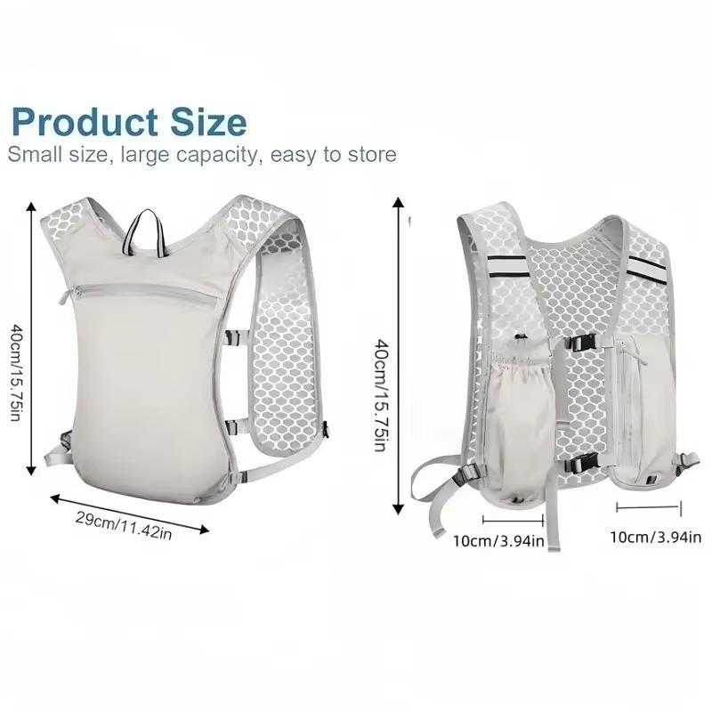 경량 반사 러닝 하이드레이션 조끼 물병 가슴팩 휴대폰  - Running Gear Storage 리뷰 및 가격