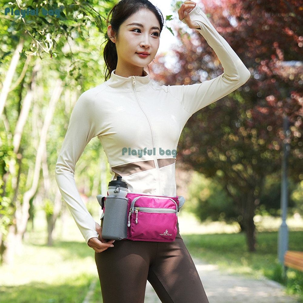 남성 여성을위한 경량 물병 러닝 벨트 수분 공급 허리  - Running Gear Gym 리뷰 및 가격