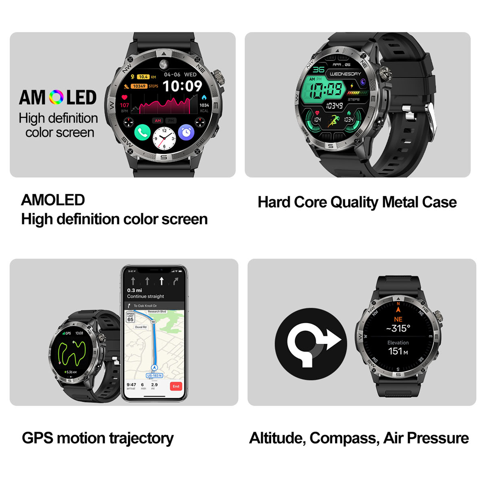 NORTH EDGE 남성용 GPS 스포츠 스마트 워치, - Gps Running Watch 리뷰 및 가격