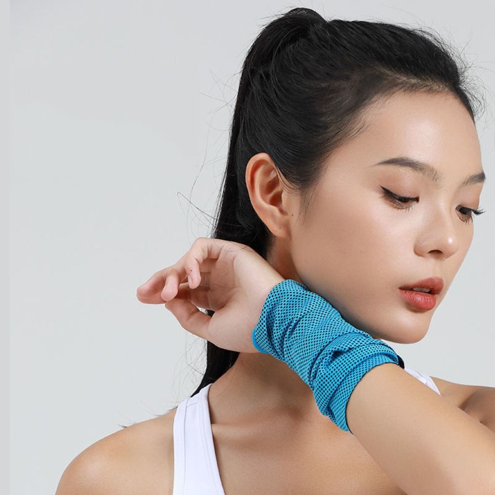 폴리에스터 섬유 스포츠 손목 땀 흡수 타월 손목 닦는  - Sweat Band Wrist 리뷰 및 가격