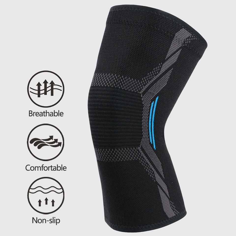 1Pcs 니트 나일론 스포츠 무릎 패드 승마 보호 장비 - Running Gear In The Cold 리뷰 및 가격