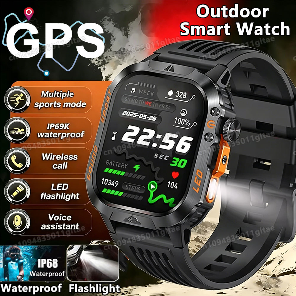 2026 신형 군용 스마트워치 남성용 3ATM 방수 야 - Gps Running Watch 리뷰 및 가격