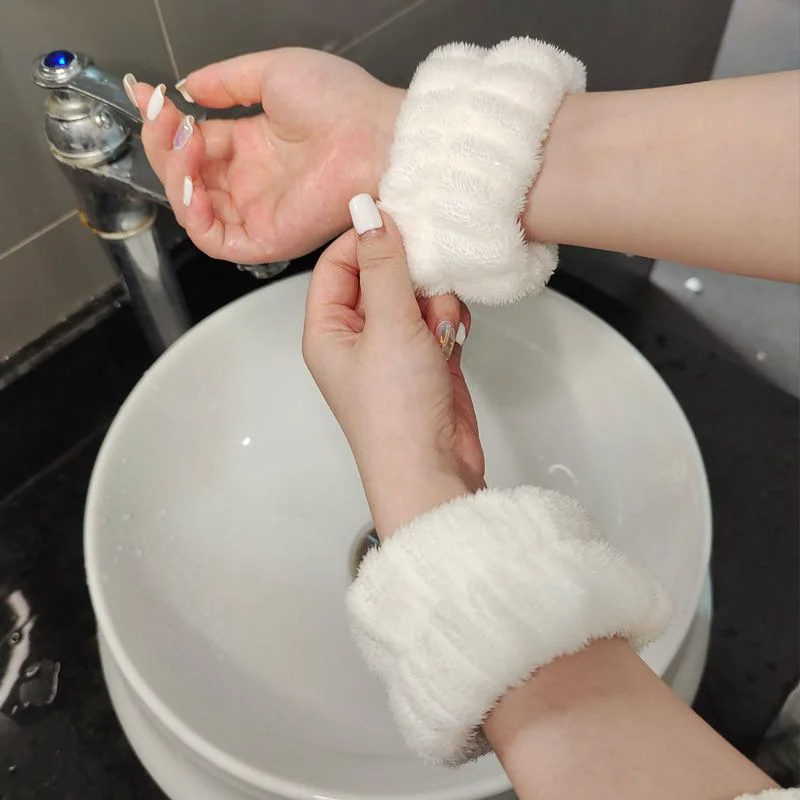 2pcs 패션 워시 페이스 및 손목 밴드 흡수 물 땀  - Sweat Band Wrist 리뷰 및 가격