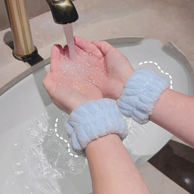 2/4/6PCS 재사용 가능한 손목 워시밴드 부드러운  - Sweat Band Wrist 리뷰 및 가격