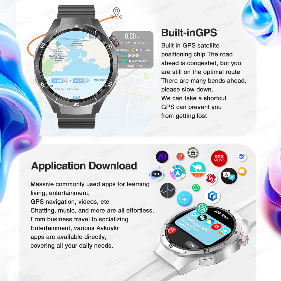 2026 새로운 워치 5 프로 GPS 지도 내비게이션  - Gps Running Watch 리뷰 및 가격